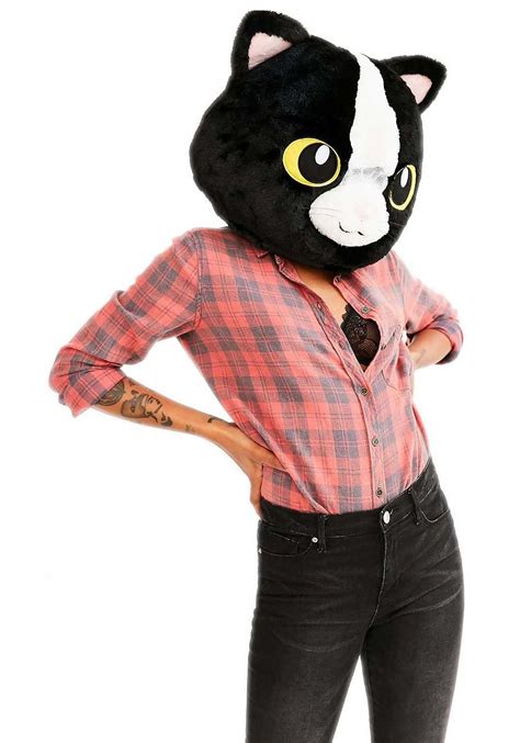 Pussycat mascot head